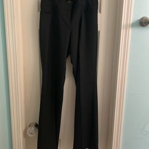 NWOT black fit & flare trousers size 4